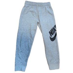Gray Nike sweats